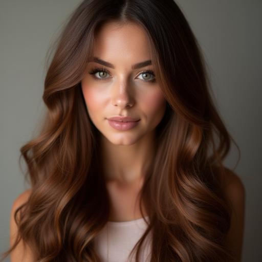 After: 22 inch silk weft volume boost